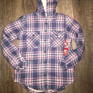 Boston Traders Flannel Sherpa jacket !